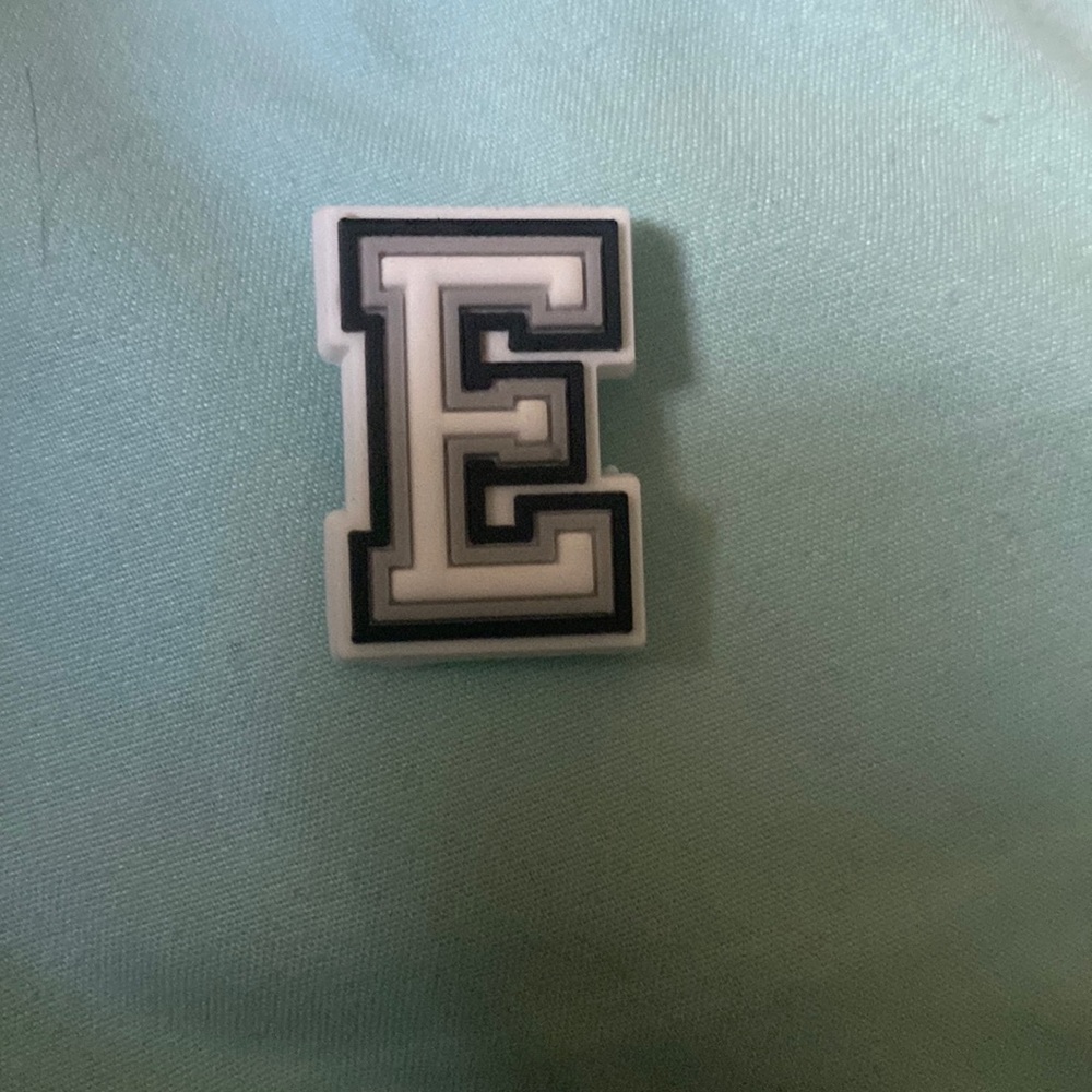 Letter E charm